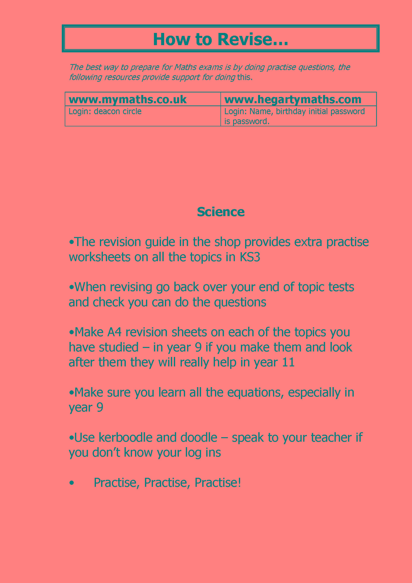 worksheet Sankey Diagram Worksheet Ks3 thomas deacon academy revision support parent forum presentation exams at tda